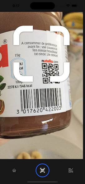 Capture 1 de QR Code Flash & NutriScore